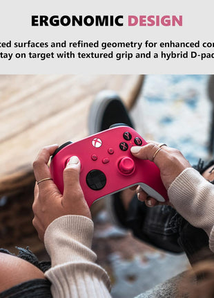 Xbox Core Wireless Gaming Controller – Deep Pink Series X|S, One, Windows PC, Android, and iOS