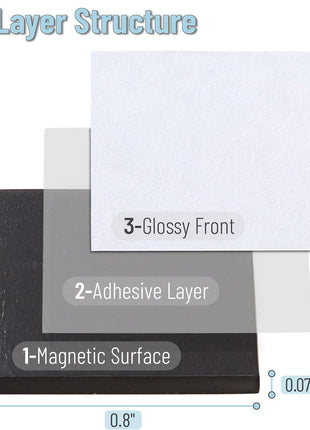 Mr. Pen- Self Adhesive Magnet Squares, 120 Pcs, Small Square Magnets with Adhesive Backing, Magnetic Squares with Adhesive Backing