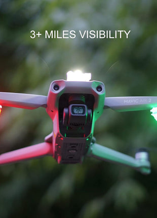 VIFLY Drone Strobe Light, FAA-compliant Anti Collision Strobe (1pc) | FAA Drone Night Flying, Fits for DJI Neo 2, Mini 5 Pro/4 Pro/3/4k, Avata 2/360, Air 3S, Mavic 3/2, Flip and All RC Drones