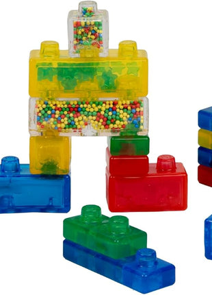 Goliath Jelly Blox Creative Kit | Includes 20 Blocks | Toddler & Preschool Building Blocks Kids Can Squeeze, Stretch, Squish | MESH ACCREDITED | Safety Tested & Ouch-Free | Sensory Play Toy Ages 2+