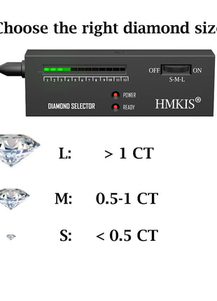 Diamond Tester Pen, Professional Jewelry Diamond Tester with 60X Jewelry Loupe Magnifier, Diamond Selector for Novice and Expert (Non-Rechargeable)