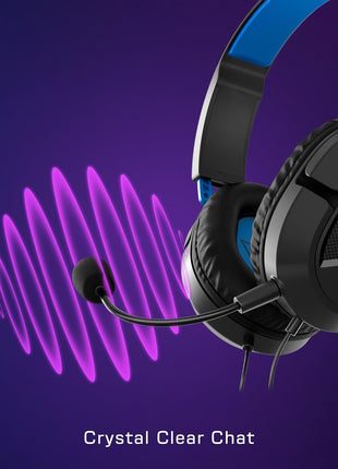 Turtle Beach Recon 50 PlayStation Gaming Headset - PS5, PS4, Xbox Series X, Xbox Series S, Xbox One, Mobile & PC with 3.5mm - Removable Mic, 40mm Speakers