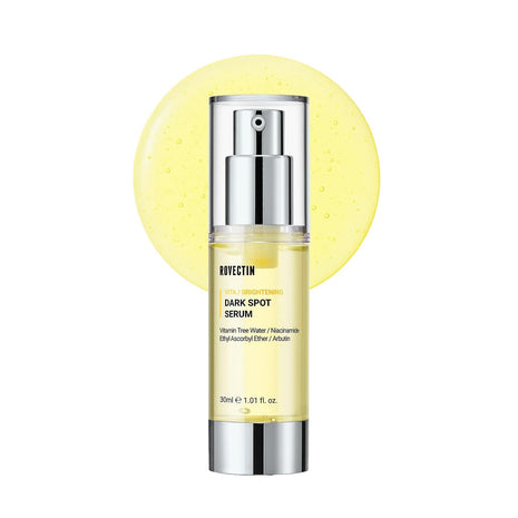 ROVECTIN Vita Dark Spot Correcting Serum – Brightening Vitamin C & Niacinamide Serum for Glowing, Even Skin Tone | Vegan & Gentle Formula for Sensitive Skin | 1.01 Fl Oz (30 ml)