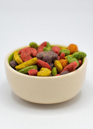 ZuPreem FruitBlend Bird Pellets, Daily Bird Food for Parrot, Conure, Caique, African Grey, Eclectus, Small Cockatoo, Core Nutrition for Medium Large Birds, Parrot Food (ML, 3.5 lbs)