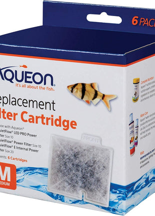 Aqueon Replacement Filter Cartridges Medium - 6 pack