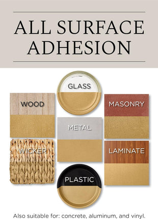 Rust-Oleum Universal All Surface Metallic Spray Paint, Pure Gold | Interior/Exterior, Fast Dry, Rust Preventive, Strong Adhesion, Patented Comfort Trigger Sprays from Any Angle, 11 oz