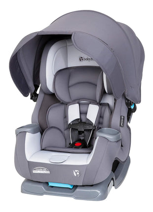 Baby Trend Cover MeTM 4-in-1 Convertible Car Seat, Vespa – Built-in Canopy, 4-Stage Growth System, Plush Comfort Padding, Multi-Position Recline