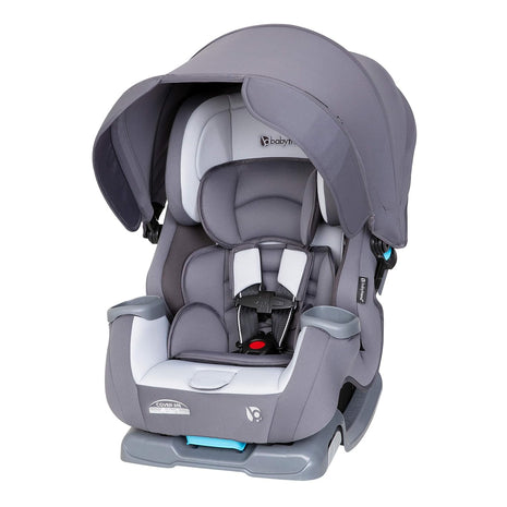 Baby Trend Cover MeTM 4-in-1 Convertible Car Seat, Vespa – Built-in Canopy, 4-Stage Growth System, Plush Comfort Padding, Multi-Position Recline