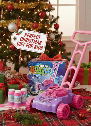 ArtCreativity Bubble Lawn Mower for Toddlers 1-3, Bubble Machine for 1-Year-Old Girl Gifts, Toddler Outdoor Toys for 2-Year-Old Girl Birthday Gift, Push Summer Gardening Toys for Toddlers Age 1 2 3 +