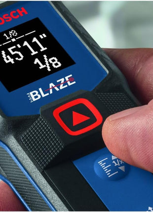 BOSCH GLM100-23 100 Ft Blaze Laser Distance Measure, Includes 2 AA Batteries
