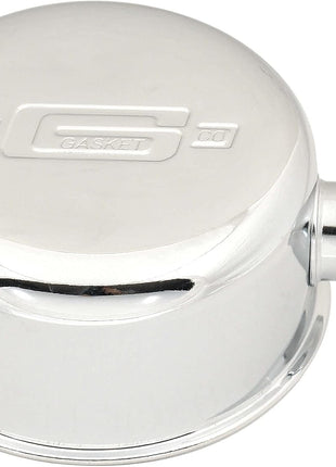 Mr. Gasket 2054 High Performance Push-On Breather - Chrome