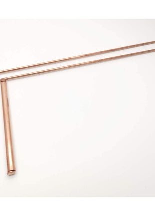 Spirit Hunter 99.9% Copper Dowsing Rod- 2PCS Divining Rods with Bag - Detect Gold, Water, Ghost Hunting etc.