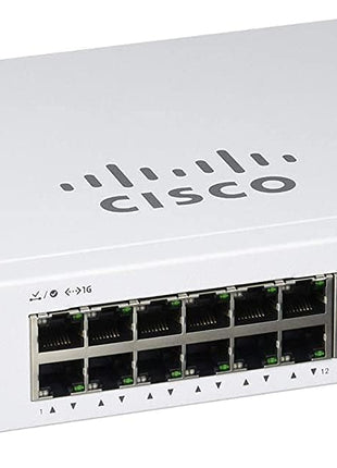 Cisco Business CBS110-24T Unmanaged Switch | 24 Port GE | 2x1G SFP Shared | Limited Lifetime Protection (CBS110-24T-NA)