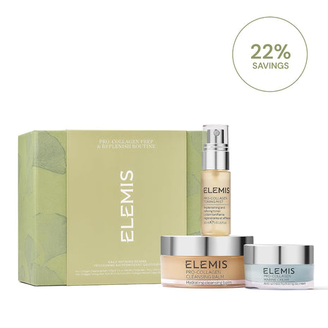 ELEMIS Pro-Collagen Prep & Replenish Gift Set ・3-Step Hydrating Skincare