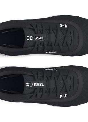 Under Armour Boys' Leadoff Low RM JR 3.0, (001) Black/Black/White, 13K, US