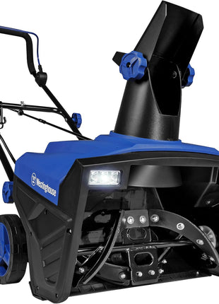 Westinghouse WSnow20 Corded Snow Blower 20 Inch, Steel Auger, Dual LED Lights, 1800 Watt Motor, Electric Snow Blower with 25ft Throwing Distance, Plows 680lbs/min, Adjustable Chute