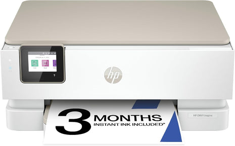 HP Envy Inspire 7255e Wireless Color Inkjet Printer, Print, scan, copy, Easy setup, Mobile printing, Best-for-home, 3 month Instant Ink trial included, AI-enabled (1W2Y9A)