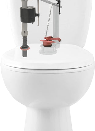 Fluidmaster K-400H-039 Toilet Fill Valve & 2-Inch Flapper Repair Kit