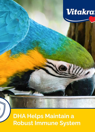 Vitakraft Menu Premium Parrot Food - Vitamin-Fortified - Macaw, Amazon, Conure, and Parrot Food for Large Birds 5 Pound (Pack of 1)