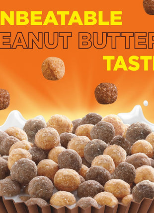 REESE'S PUFFS Breakfast Cereal, Chocolatey Peanut Butter Cereal, 11.5 oz