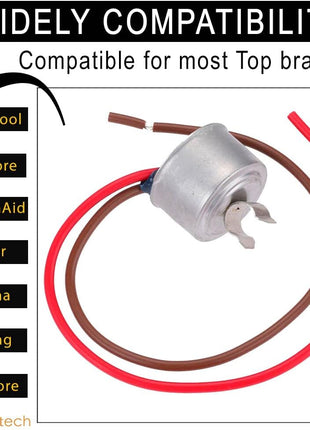 4387503 Refrigerator Bimetal Defrost Thermostat by Seentech - Compatible with Whirlpool, Ken-more Refrigerator/Freezer: Replaces PS11742474 AP6009317 WP4387503 343917 61002113
