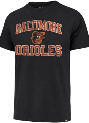 47 Men's MLB Team Distressed Primary Logo Baseball T-Shirt