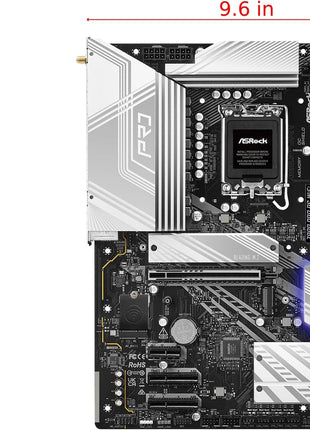 ASRock Z890 Pro RS WiFi 6E Intel Core Ultra LGA1851 RL-ILM ATX Motherboard DDR5 8666 MHz 256 GB Thunderbolt M.2