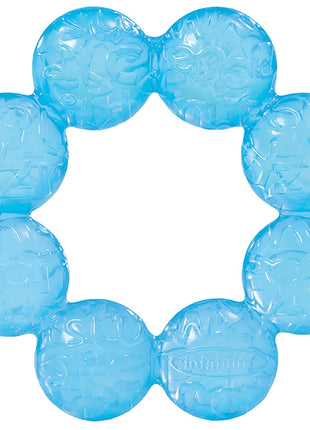 Infantino Water Teethers, Cooling & Massaging Relief, Lime/Blue, 3-Pack