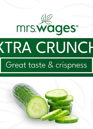 Mrs. Wages Pickle Mix, Xtra Crunch, Easy-To-Use, Fast Results, Great Taste & Crispness, Ensures Crunchiness, 5.5 oz Jar (Pack of 1)