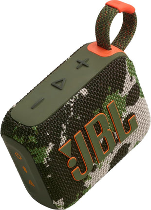 JBL Go 4 - Ultra-Portable, Waterproof and Dustproof Bluetooth Speaker, Big JBL Pro Sound with Punchy bass, 7-Hour Built-in Battery, Made in Part with Recycled Materials (Squad)