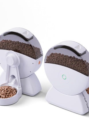 Pet smart Monitoring Camera Feeder, Remote Video-Controlled timed WiFi Fully Automatic cat and Dog Food Dispenser.
