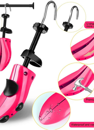 eachway Shoe Stretcher Shoe Trees,Adjustable Length & Width for Men and Women(For Women's 5.5-10