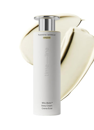 Timeline MitopureTM - Dewy Cream Lightweight Moisturizer With Peptides to Hydrate, Plump & Protect Dry Skin - 1.7 Fl Oz