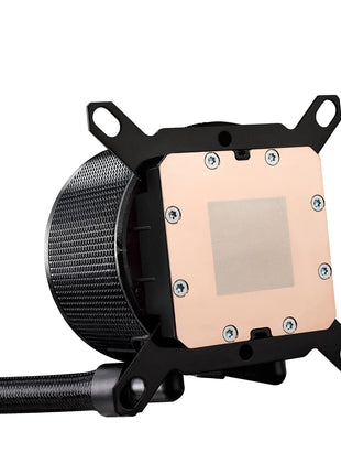 ASUS ROG RYUO III 240 ARGB All-in-one AIO Liquid CPU Cooler 240mm Radiator, Asetek 8th gen Pump Solution, Anime MatrixTM LED Display and ROG AF 12S ARGB Fan., 6 Year Warranty