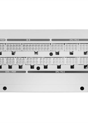 Super Flower Leadex VII XG 850W 80+ Gold White, Cybenetics Platinum, Full Modular, ATX 3.1 & PCIe 5.1,12VHPWR Cable (2x8pin-16pin Native Cables), Power Supply, FDB Fan, SF-850F14XG, White Version