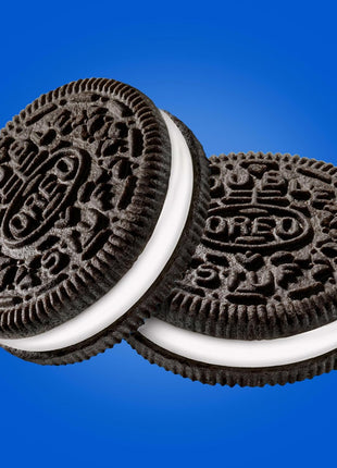 OREO Double Stuf Chocolate Sandwich Cookies, Family Size, 3 Packs | Always made with Real Cocoa, Certified Kosher, Bulk Cookies