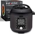 Instant Pot Pro 10 in 1 Pressure Cooker, Slow Cooker, Rice/Grain Cooker, Steamer, Saut?, Sous Vide, Yogurt Maker, Sterilizer, and Warmer, Includes App With Over 800 Recipes, Black, 6 Quart