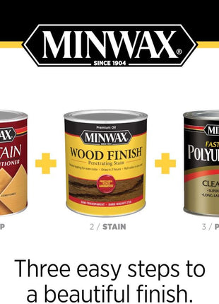 Minwax Wood Finish, Dark Walnut, 1 Quart