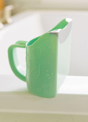 Dr. Brown's CleanUp Dino-Pour Baby Bath Rinse Cup, Tear-Free Rinsing for Babies and Toddlers, BPA Free