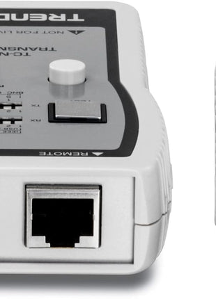 TRENDnet Network Cable Tester, Tests Ethernet, USB and BNC Cables, Accurately Test Pin Configurations up to 300m (984 ft), Local and Remote Testing, Includes BNC to Ethernet Converters, White, TC-NT2