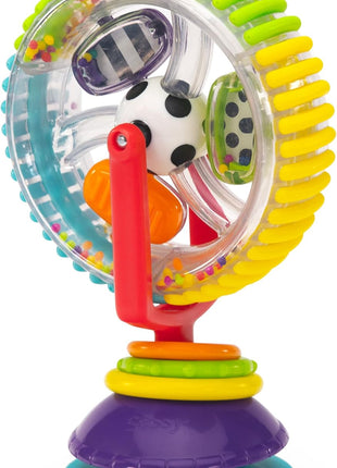 Sassy Wonder Wheel Spinning High Chair Tray Toy, Age 6+ Months