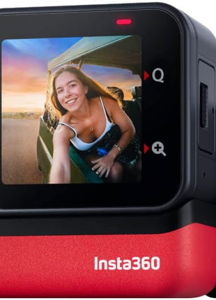 insta360 ONE RS Twin Edition - Waterproof 4K 60fps Action Camera & 5.7K 360 Camera with Interchangeable Lenses, Stabilization, 48MP Photo, Active HDR, AI Editing