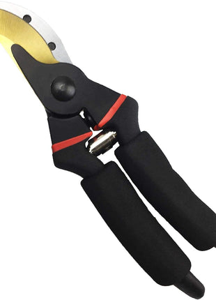gonicc 8" Professional Premium Bypass Titanium Pruning Shears(GPPS-1003) | Titanium coated SK5 steel blade, Ergonomic non-slip handle, Sap groove anti-stick design, Cuts up to 3/4" branches