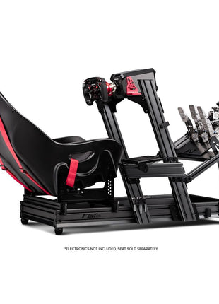 Next Level Racing F-GT Elite Formula & GT Aluminum Profile Simulator Cockpit - Front & Side Mount (NLR-E003)