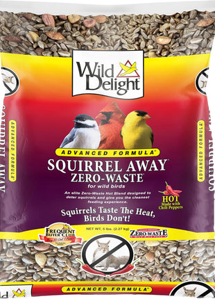 Wild Delight Advanced Formula Squirrel Away Zero Waste Wild Bird Food 5lbs
