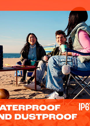 JBL Clip 5 - Ultra-Portable, Waterproof & Dustproof Bluetooth Speaker, Big Pro Sound with Punchy bass, Integrated Carabiner, Up to 12 Hours of Play, Made in Part with Recycled Materials (Purple)