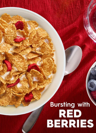 Kellogg's Special K Breakfast Cereal, Family Breakfast, Fiber Cereal, Giant Size, Red Berries, 19.2oz Box (1 Box)