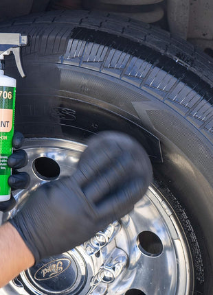 3D Ultra Protectant Tire Shine Spray – Water-Based High Gloss Tire Dressing | Long Lasting UV Protection for Rubber & Vinyl | No Sling | Made in USA |1 Gallon