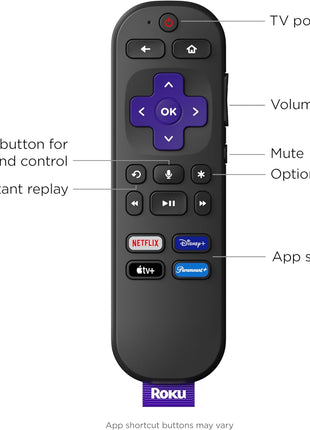 Roku Express 4K+ | Roku Streaming Device 4K/HDR with Voice Remote, Free & Live TV
