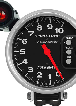 AUTO METER 3906 Sport-Comp Shift-Lite Memory Tachometer